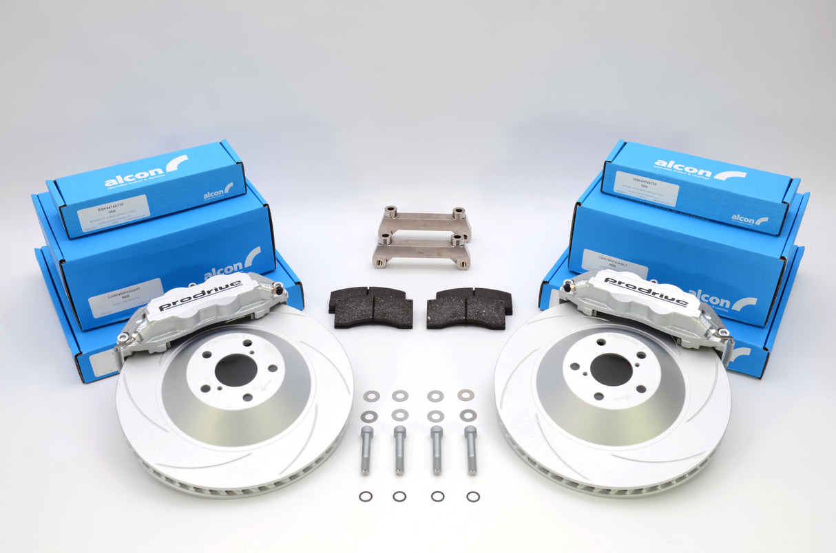 RCM Prodrive / Alcon P1 330mm 4 Pot Brake Caliper Kit