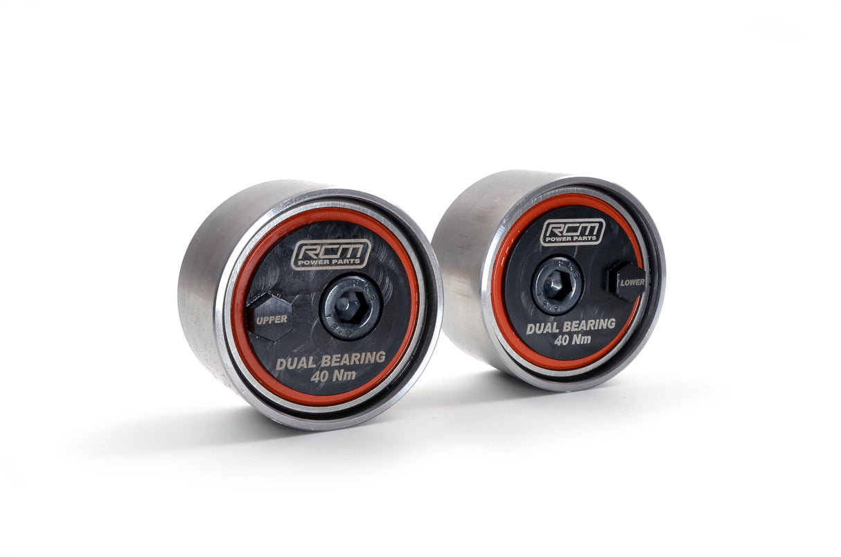 RCM Eccentric Adjustable Idler Dual Bearing Set