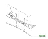 Subaru Impreza GC8/GF8 Scuttle Panel Clip