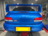 Subaru Impreza GC8 Saloon STi JDM KOUKI - Red / Clear Rear Light Cluster - Pair