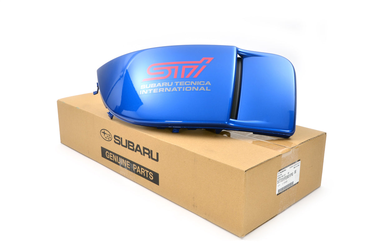 Subaru Right & Left Hand Fog Lamp Cover Pair - 02C Blue MY2003-2005