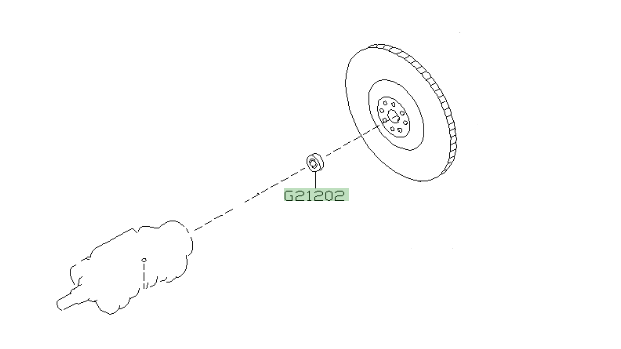Subaru Flywheel Spiggot Bearing
