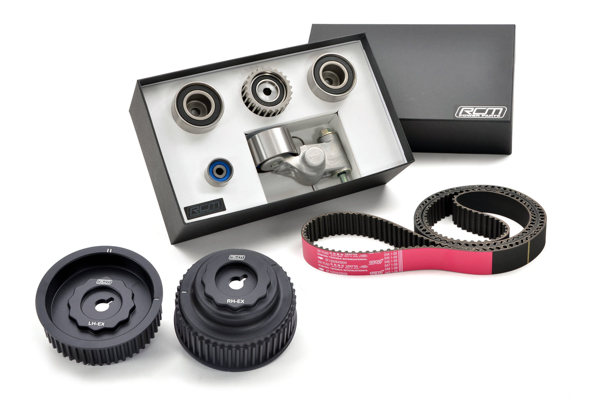 RCM - STI Timing Belt Kit & RCM Alloy Camshaft Pulley Upgrade Kit 2002+MY EJ20/22/25