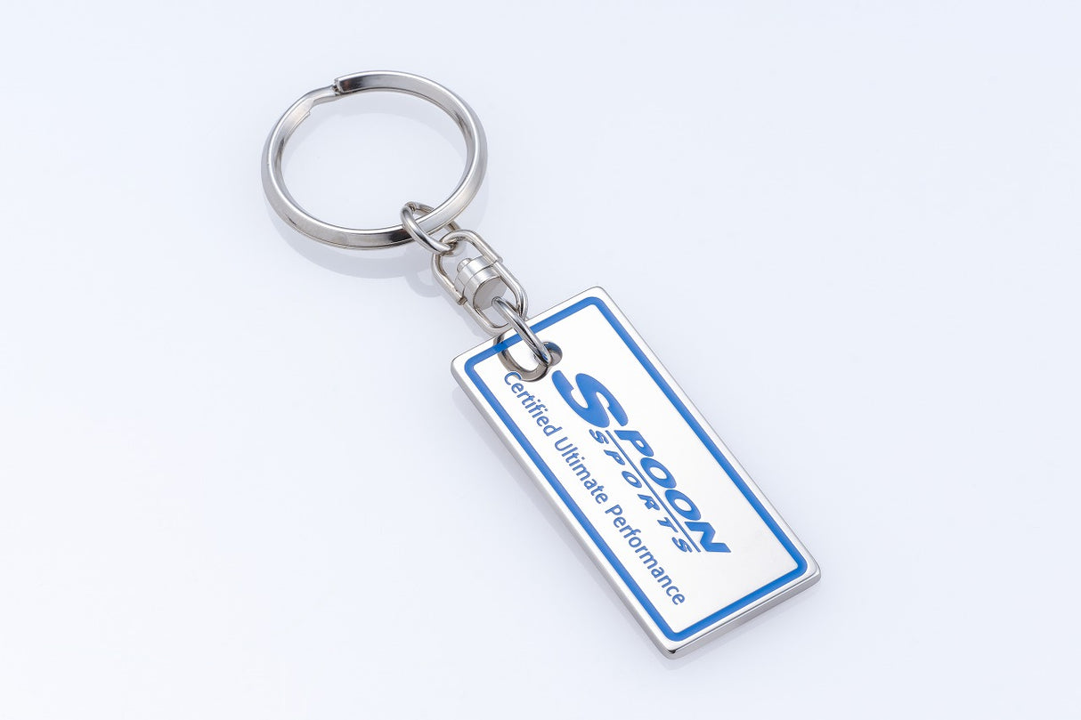 Spoon Sports Metal Keyring