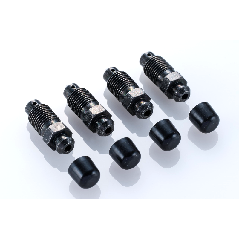 Spoon Monoblock 6 Pot Caliper Bleeder Cap, Set - Civic FK7