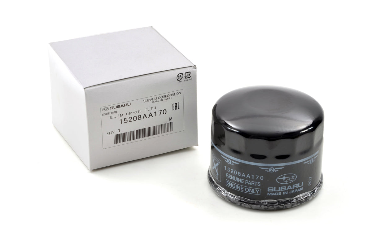 Genuine Subaru BRZ (GR) Black Oil Filter