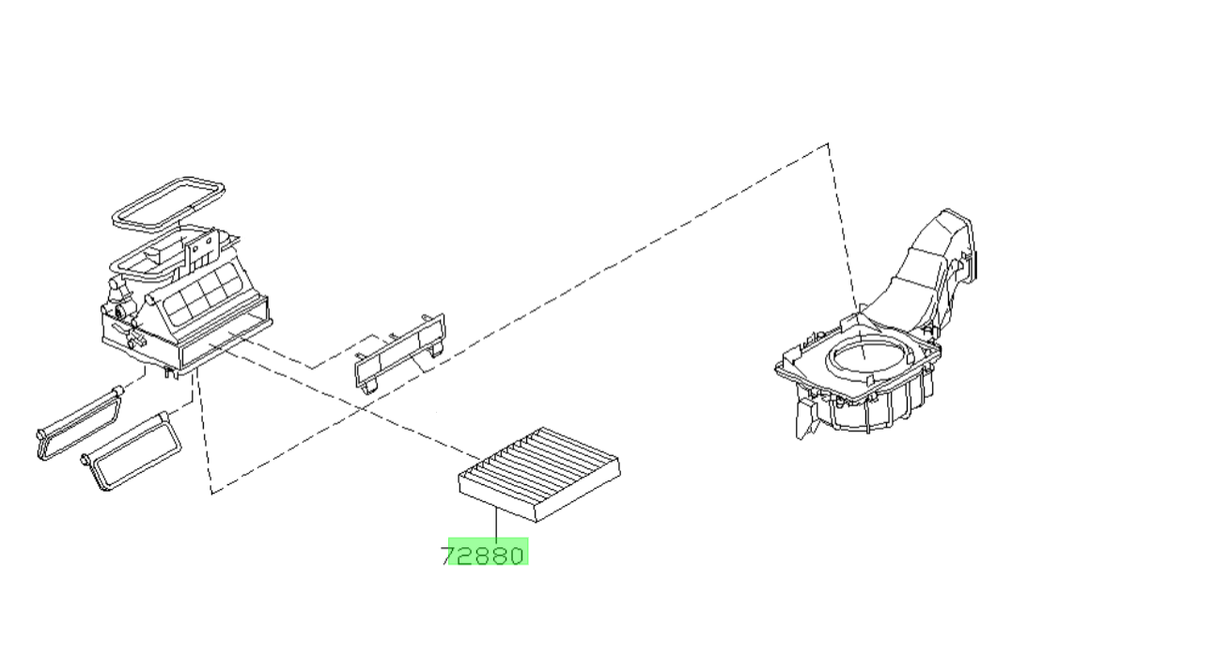Subaru Pollen Filter - Impreza