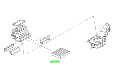Subaru Pollen Filter - Impreza