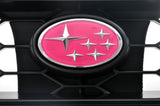 Subaru STI Pink Stars Front Grille Badge - Impreza GC8