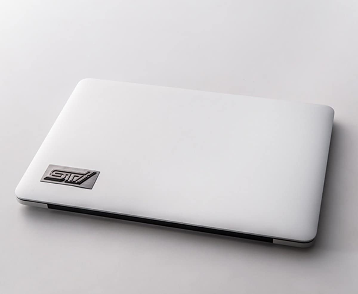 Subaru STI Nickel Alloy Metal Plate