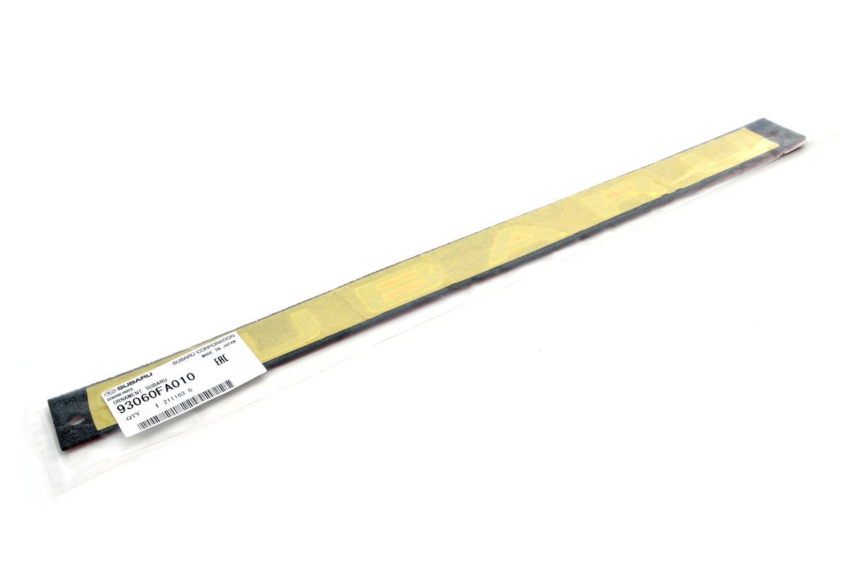 Subaru Chrome Boot Badge Decal