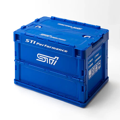 Subaru STI Performance Storage Container - Blue