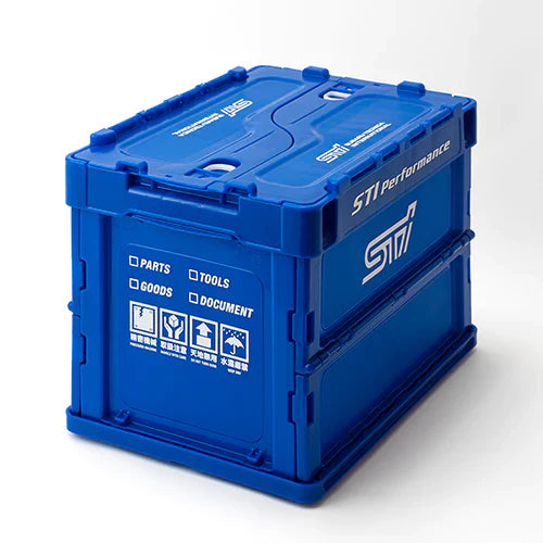 Subaru STI Performance Storage Container - Blue