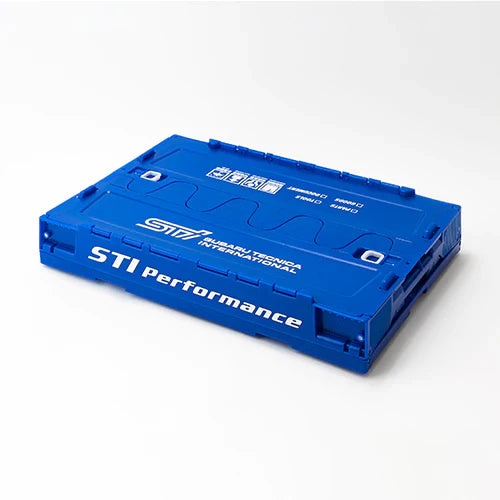 Subaru STI Performance Storage Container - Blue