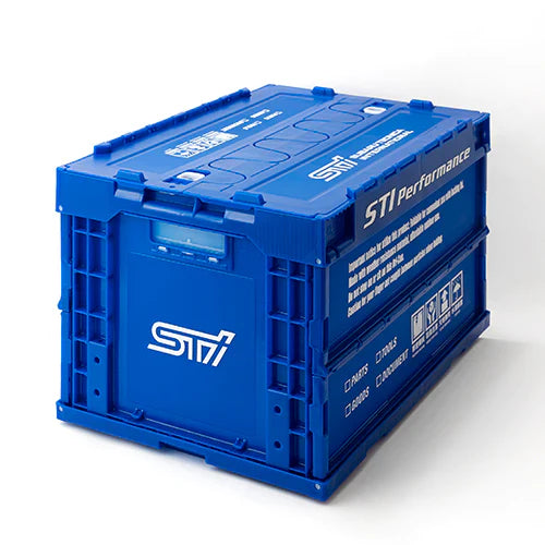 Subaru STI Performance Storage Container - Blue