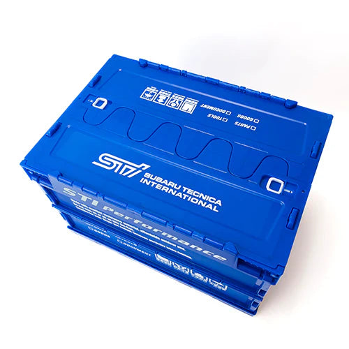 Subaru STI Performance Storage Container - Blue