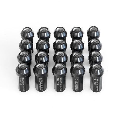 Spoon Sports Chromium Wheel Nut - M12x1.5 17HEX - Set of 20