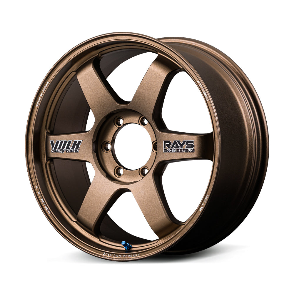 RAYS TE37 Ultra Large PCD 30th Anniversary Sticker Edition Alloy Wheel - 20x8.5 ET20 6x139/112 Bronze