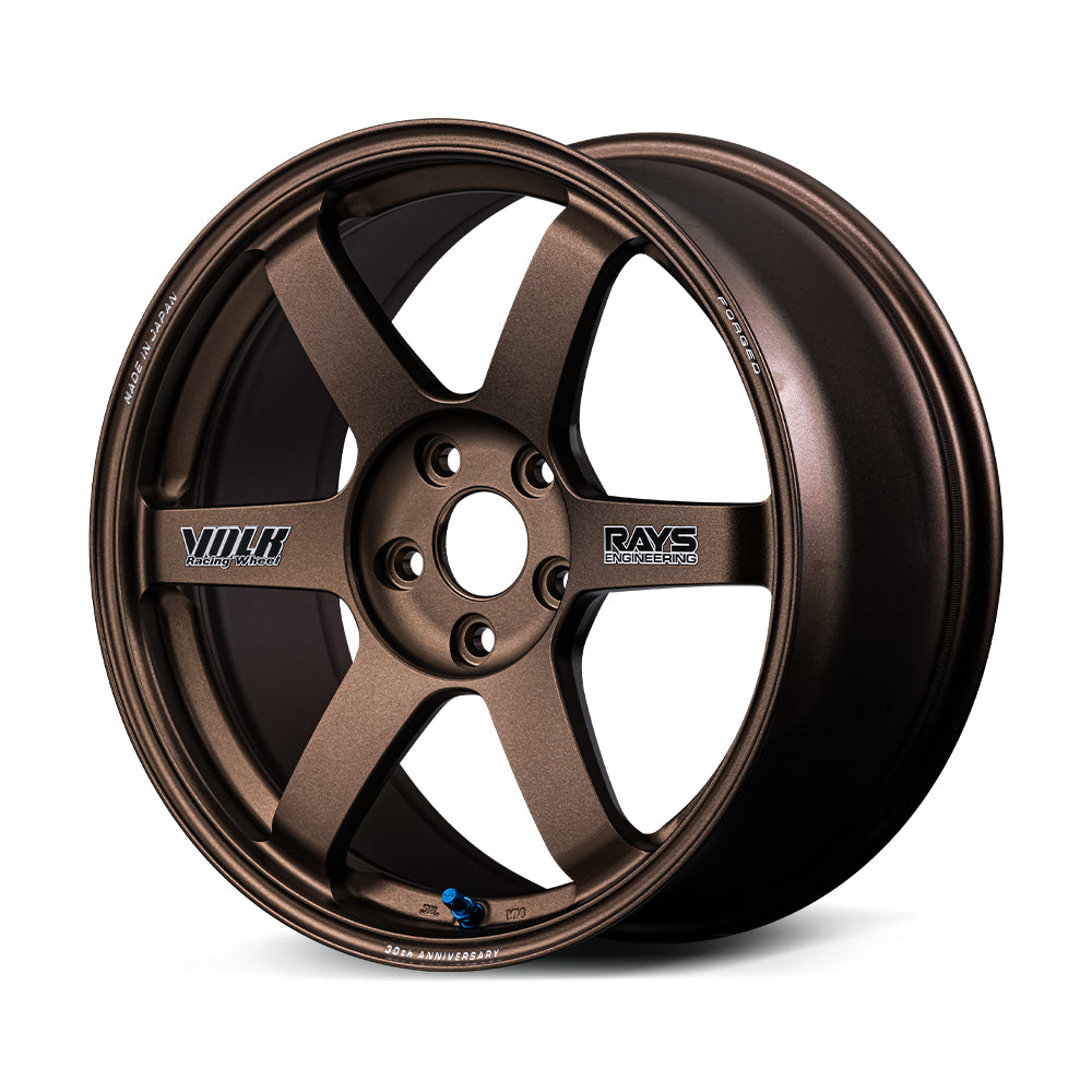 RAYS TE37 Saga S-Plus 30th Anniversary Sticker Edition Alloy Wheel - 18x7.5 ET48 5x114.3 Bronze