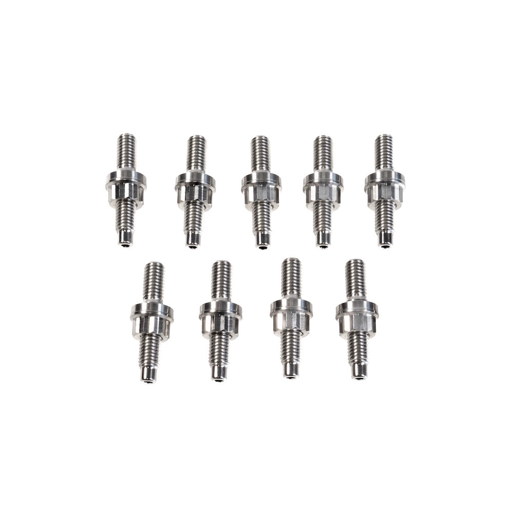 Titanium Exhaust Manifold Stud Kit, 9pcs - Honda B-Series