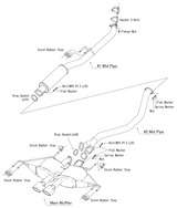 HKS Legamax Premium Exhaust - Civic Type R FL5 K20C