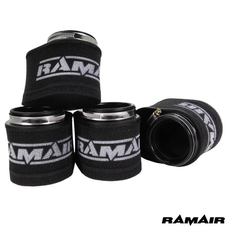 Ramair Ramair 52mm ID Performance Universal Motorcycle Oval Pod Air Filter Kit