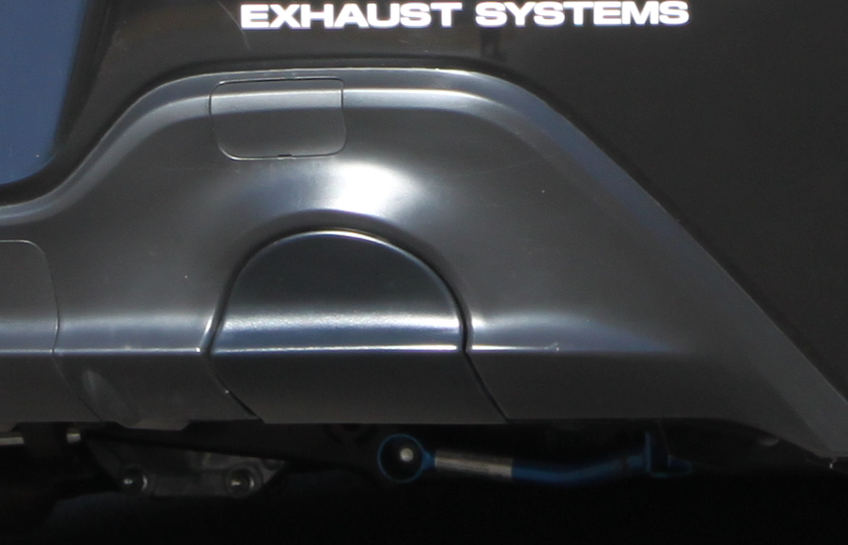 Fujitsubo EXH+ Muffler Garnish, Driver Side - Toyota/Subaru GR86/BRZ ZN8/ZD8