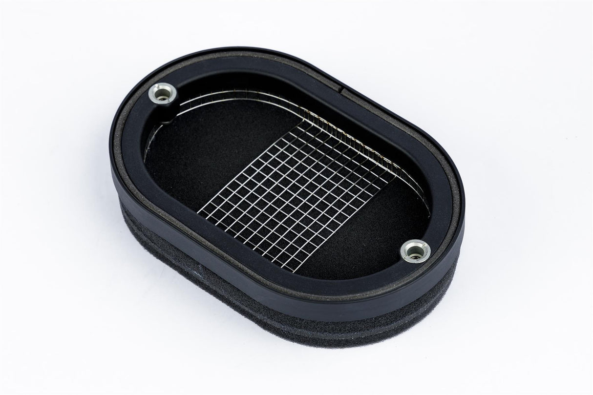 Ramair Carburettor Foam Air Filter with Baseplate to fit Weber 32/36 DGV/DGEV, 38 DGAS/DGMS - 25mm Internal Height