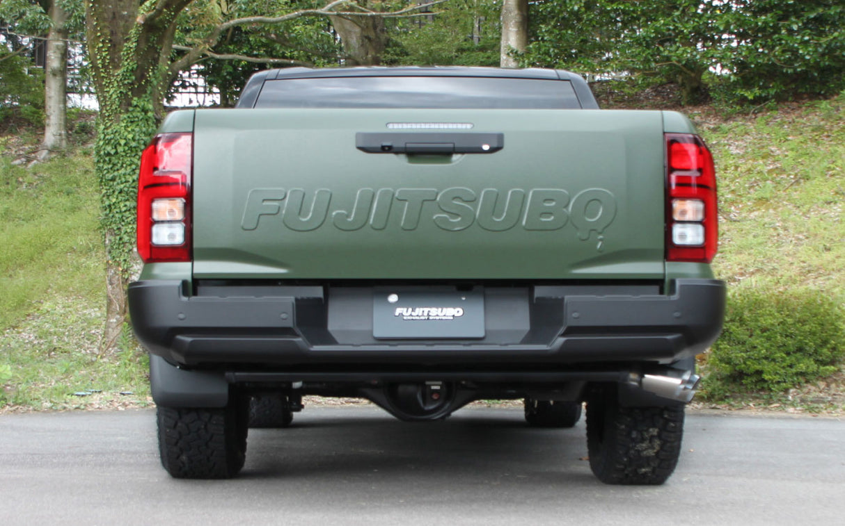 Fujitsubo A-S Exhaust - Mitsubishi Triton LC2T