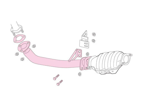 Fujitsubo Front Pipe - Nissan Skyline ER34
