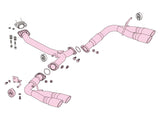 Fujitsubo A-S Exhaust - Toyota Harrier 2.5 Hv AVU65W