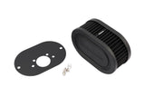 Ramair Pleated Carburettor Intake Air Filter Baseplate to fit SU HS6 (Mini Offset) 65mm
