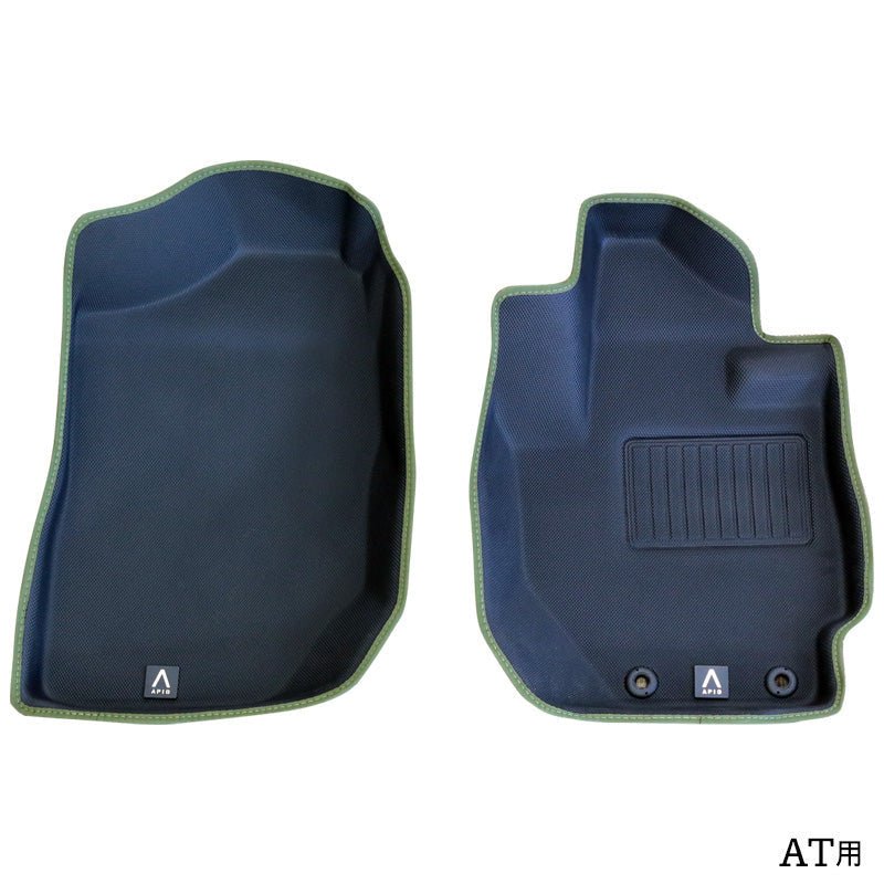 APIO 3D Floor Mats, RHD, Automatic Transmission - Suzuki Jimny (2018+) - Front - torquegt
