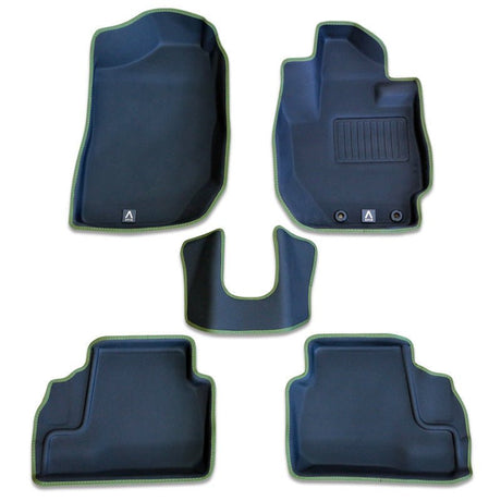 APIO 3D Floor Mats, RHD, Automatic Transmission - Suzuki Jimny (2018+) - Front & Rear - torquegt