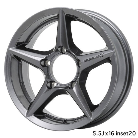 APIO Wildboar X2 Wheel - 16x5.5 ET20 5x139.7 Gunmetal - torquegt