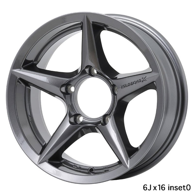 APIO Wildboar X2 Wheel - 16x6 ET0 5x139.7 Gunmetal - torquegt