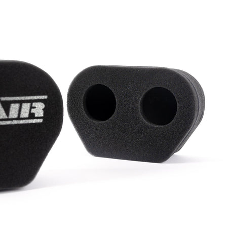 Ramair 2x Twin Inlet Motorcycle Carb Sock Foam Air Filter Tall 80mm