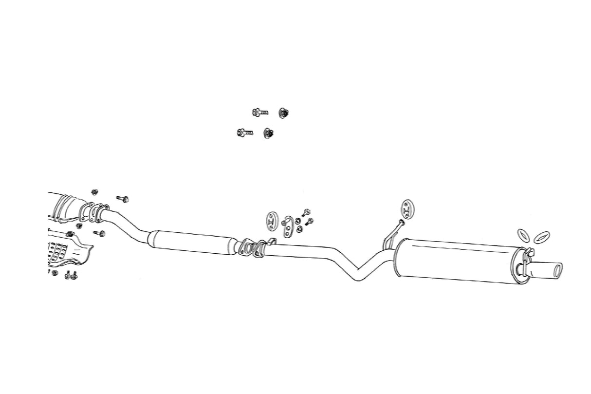 Fujitsubo Legalis R Exhaust - Toyota Mark II/Chaser/Cresta Twincam 24 GX71