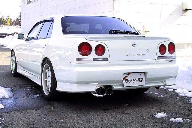 Fujitsubo Legalis R Exhaust - Nissan Skyline 4Door NA ER34