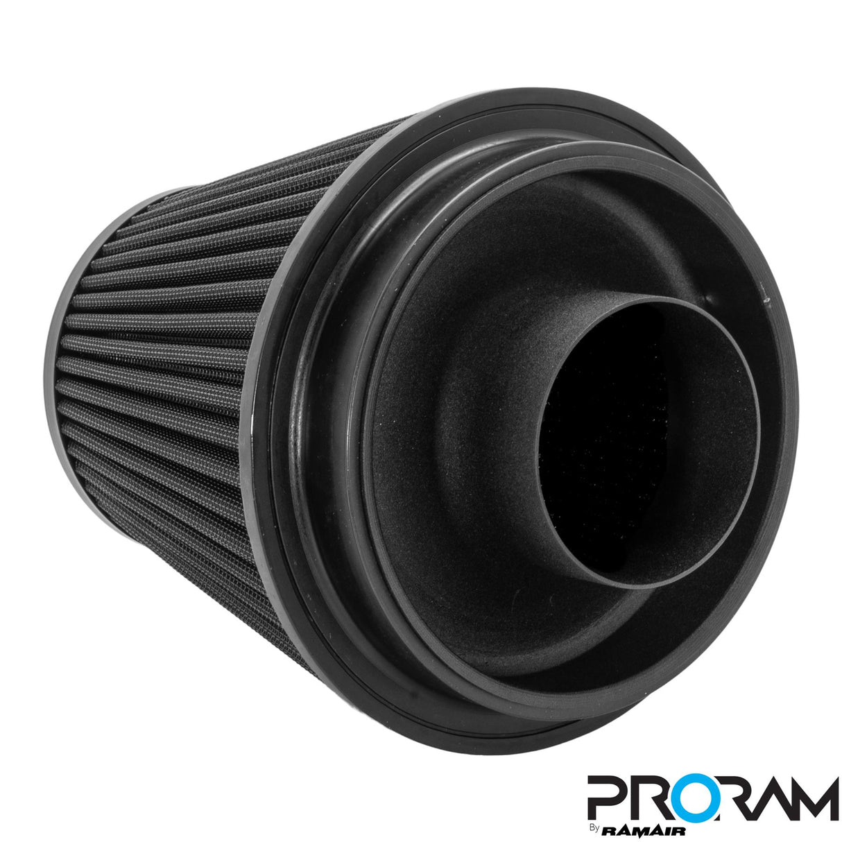 Ramair Performance Pleated Induction Kit for MK2 Focus ST with ECU Holder - Red Hoses