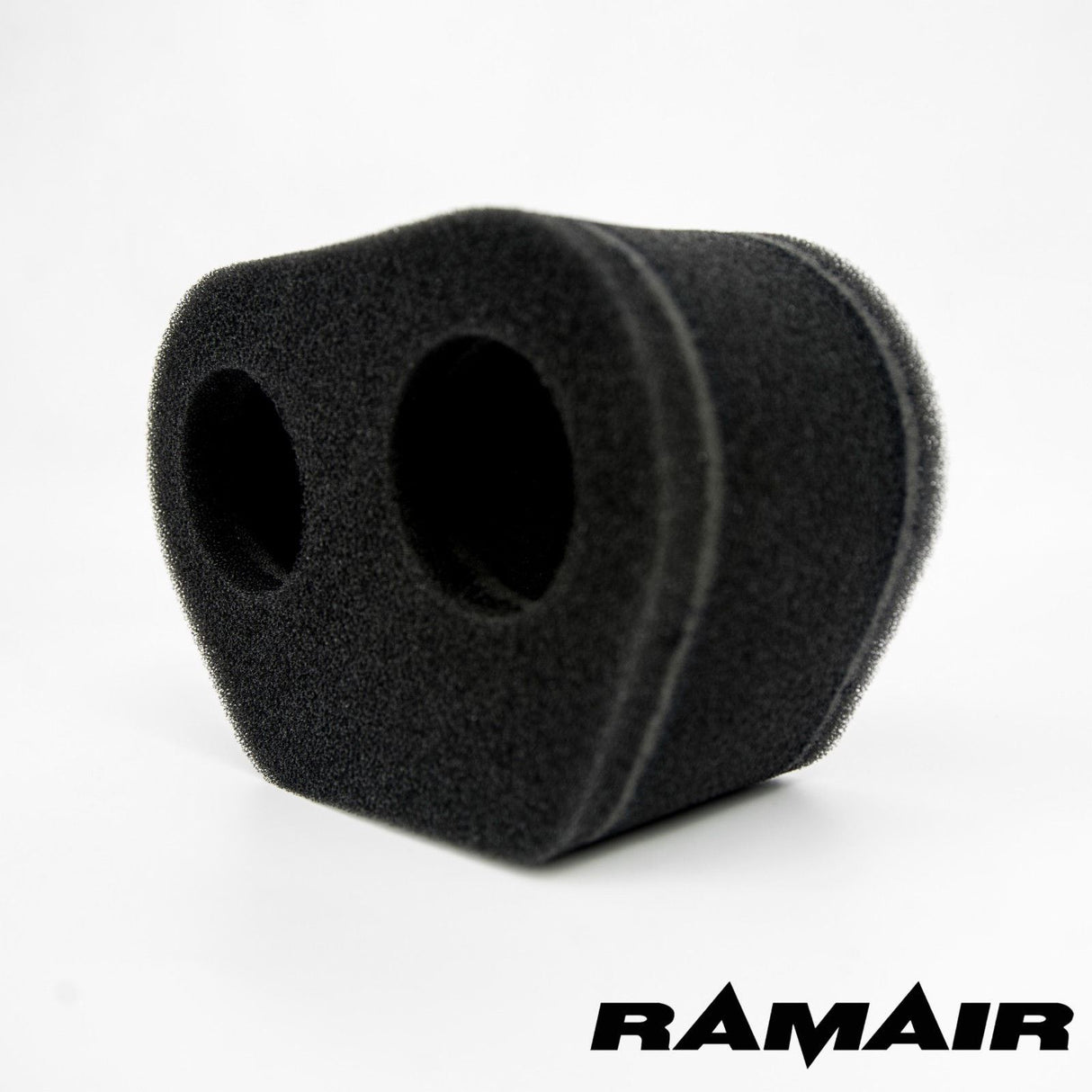Ramair 2x Twin Inlet Motorcycle Carb Sock Foam Air Filter 74mm