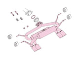 Escape A-RM de Fujitsubo y difusor KenStyle - MX5 Mk4 (ND)