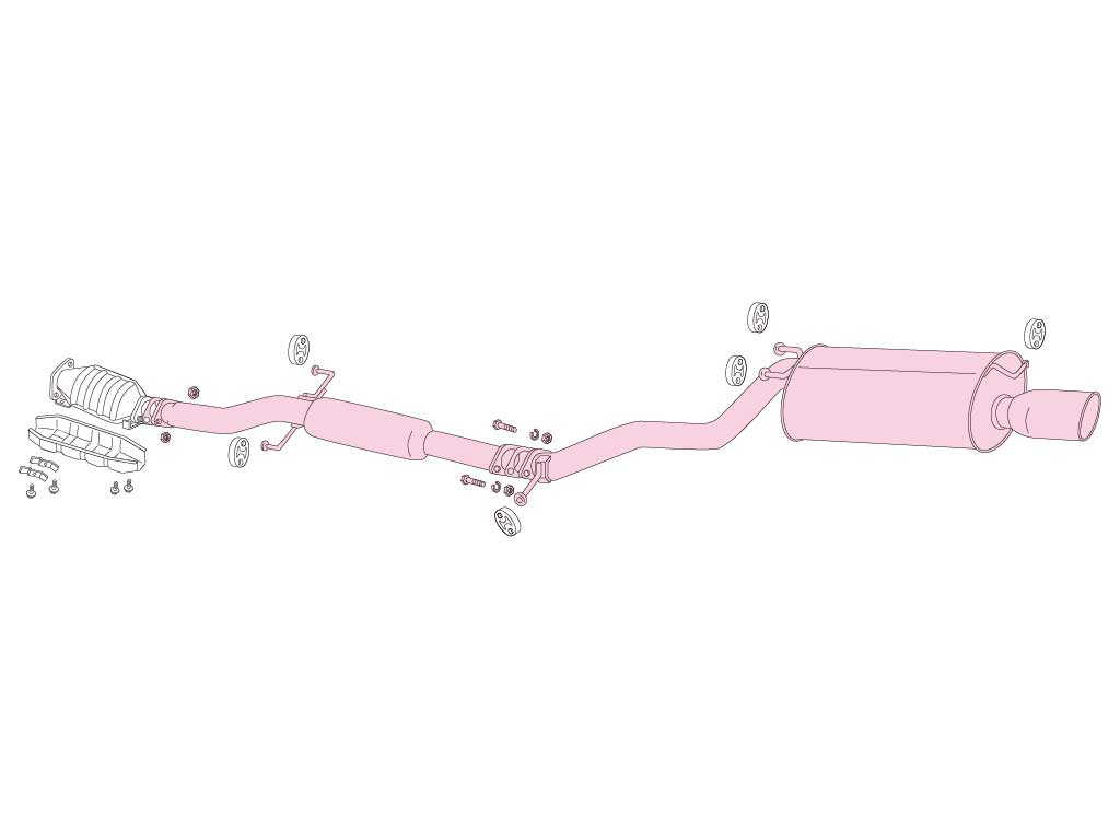 Fujitsubo Legalis R Exhaust - Mitsubishi Galant/Eterna Vr-4 E39A