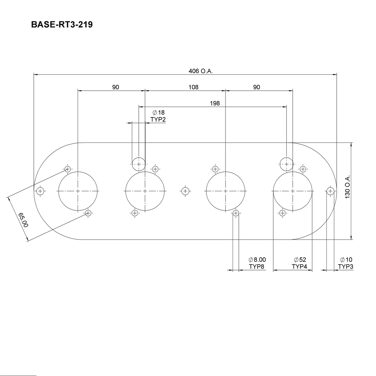 Ramair Twin Carb Air Filter With Baseplate MG Pinto Mangoletsi 65mm Internal Height