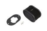 Ramair Pleated Carburettor Air Filter Baseplate to fit Pierburg 2B2, 2B4, 2B5 - 100mm