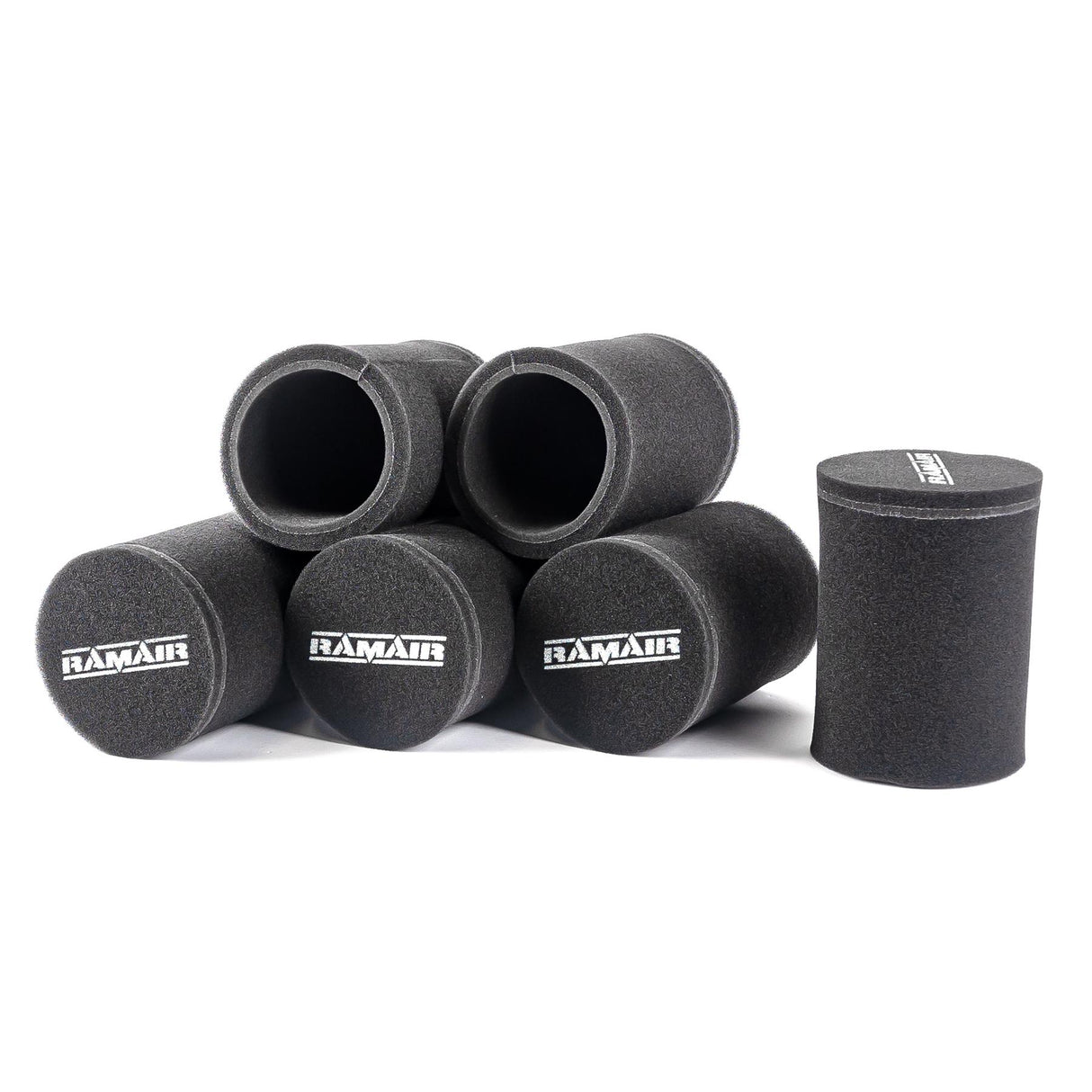Ramair Carb Sock Foam Air Filter Single Inlet 90mm - 6 Pack
