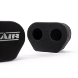 Ramair 2x Twin Inlet Motorcycle Carb Sock Foam Air Filter Tall 80mm