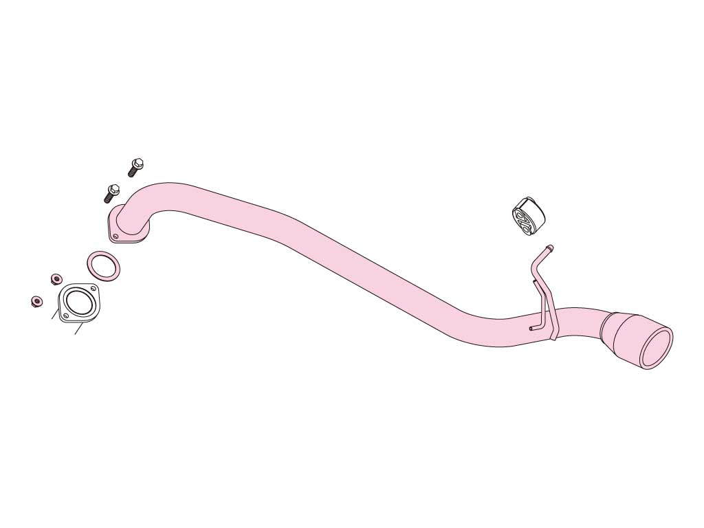 Fujitsubo Wagolis Exhaust - Toyota Hiace/Regiusace Dt Long Van 2/4Wd KDH201/206V