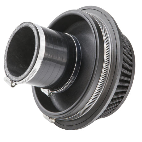 Ramair Ramair Pleated 80mm (3.1inch) ID Neck Small Cone Air Filter with Velocity Stack and Coupling