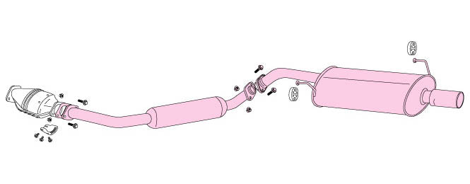 Fujitsubo Legalis R Exhaust - Toyota Sera EXY10